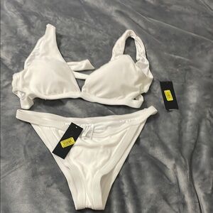 White Bikini Set